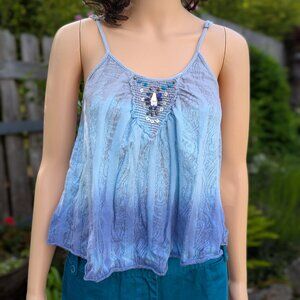 Free People Beaded Tank Top